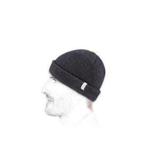 Mütze Rand marineblau kurz Beani The binary heather navy